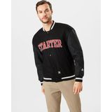 Starter - Starter Team Jas - Zwart - Polyester - Casual Stijl