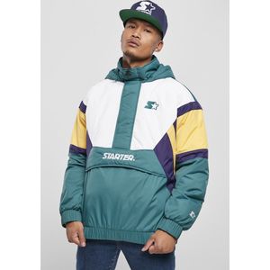 Starter Black Label Starter Color Block Half Zip Retro Pullover Jas Multicolours