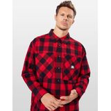 Overhemd - Ruit - Katoen - Lange Mouw - Normale Pasvorm