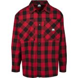 Overhemd - Ruit - Katoen - Lange Mouw - Normale Pasvorm