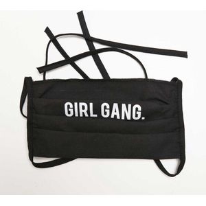 Mister Tee - Girl Gang Face Mask 2-Pack black one size Masker - Mondkapje - Zwart