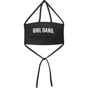 Mister Tee - Girl Gang Masker - Mondkapje - Zwart
