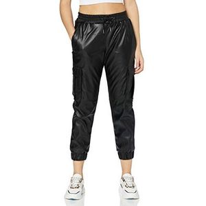 Urban Classics - Faux Leather Cargobroek - 2XL - Zwart