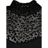 Urban Classics Ladies Flock Lace Turtle Neck Dress