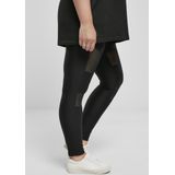 Urban Classics - Tech Mesh Rib Legging   Zwart