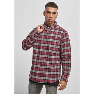 Urban Classics Herenshirt van plaid katoen