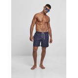 Urban Classics - Pattern - Zwembroek - Multicolor - 100% Polyester