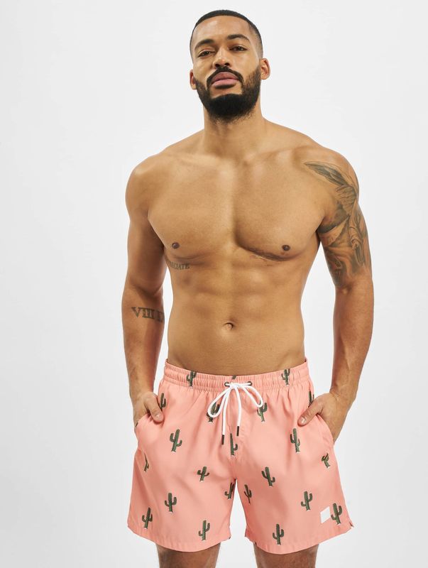 Urban Classics - Pattern Swim Shorts - Zwembroek - Cactus Aop - Waterbestendig