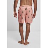 Urban Classics - Pattern Swim Shorts - Zwembroek - Cactus Aop - Waterbestendig