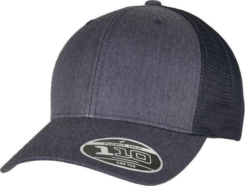 110 Flexfit Melange Trucker