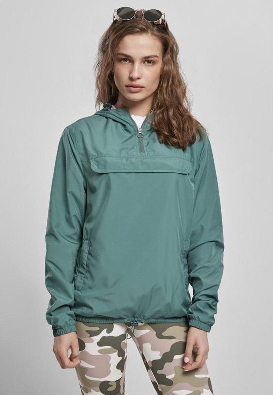 Urban Classics - Windbreaker - Paleleaf - Dames - Pull Over Jack