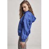 Urban Classics - Oversized Windbreaker - Damesjas - Sporty Blue - Crinkle Nylon