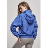 Urban Classics - Oversized Windbreaker - Damesjas - Sporty Blue - Crinkle Nylon