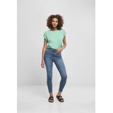 Urban Classics - Extended Shoulder Dames T-shirt - Turquoise