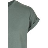 Dames-T-shirt Urban Classics Extended Shoulder Tee
