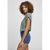 Dames-T-shirt Urban Classics Extended Shoulder Tee