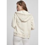 Urban Classics - Organic Terry Vest met capuchon - Creme