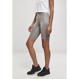 Urban Classics - Imitation Leather Korte cycle broek - Grijs