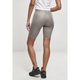 Urban Classics - Imitation Leather Korte cycle broek - Grijs