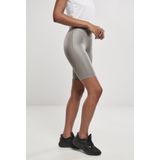 Urban Classics - Imitation Leather Korte cycle broek - Grijs