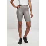 Urban Classics - Imitation Leather Korte cycle broek - Grijs