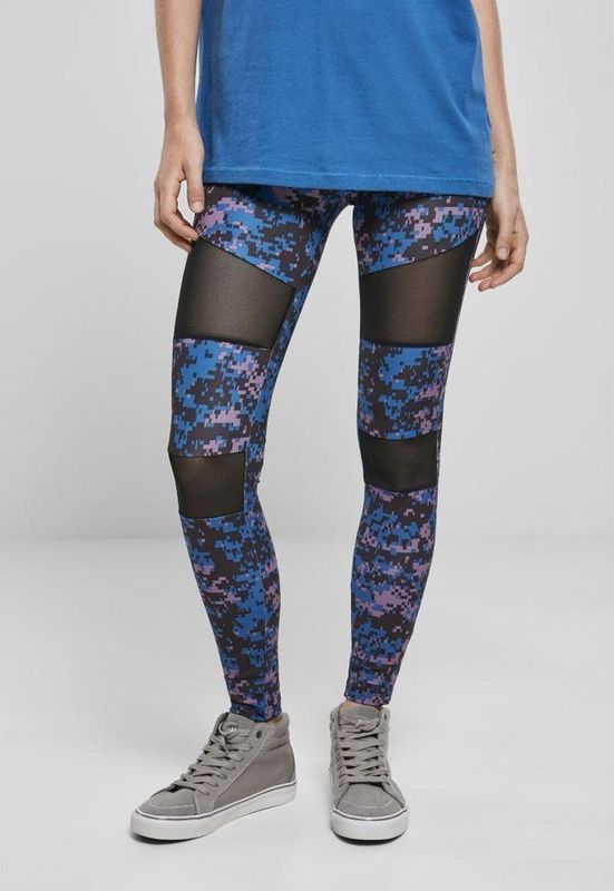 Urban Classics - Camo Tech Mesh Sportlegging   Multicolours
