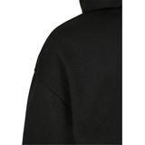 Urban Classics - Short Terry Crop Hoodie - Zwart