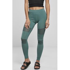 Urban Classics - Tech Mesh Sportlegging - Groen