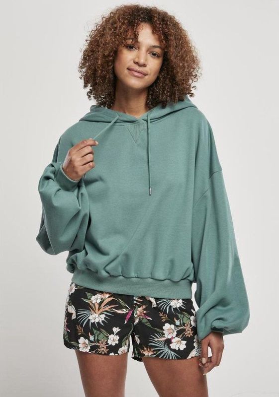 Urban Classics - Organic Oversized Terry Hoodie/trui - Groen