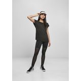 Urban Classics - Extended Shoulder Dames T-shirt - Zwart