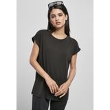 Urban Classics - Extended Shoulder Dames T-shirt - Zwart