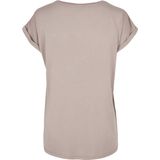 Urban Classics - Dames T-shirt - Zwart - Modal - Lange Snit