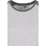 Urban Classics - Contrast Raglan Dames T-shirt Grijs