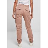 Urban Classics - High Waist Cargobroek   Roze