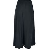 Urban Classics - Midi Skirt - Rok - Zwart - 100% Viscose