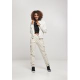 Urban Classics - 2-Tone Collegejack - Zwart/Wit - Sweatmateriaal