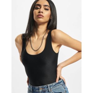 Urban Classics - Bodysuit - Zwart - 5XL - Shiny Rib