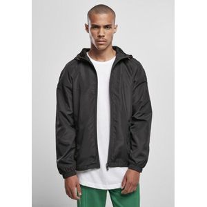 Urban Classics - Recycled Windrunner Jas - Zwart - Gerecycled Polyester