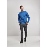 Urban Classics - Organic Basic Crew Sweater/trui - Blauw