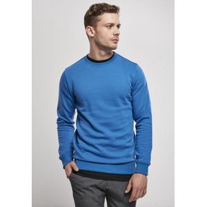 Urban Classics - Organic Basic Crew Sweater/trui - Blauw