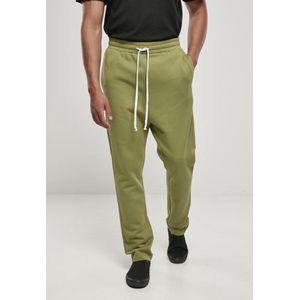 Urban Classics - Organic Low Crotch Heren joggingbroek - Groen