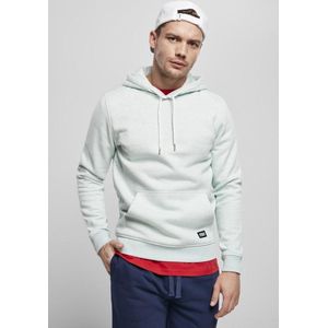 Urban Classics - Basic Melange - Hoody - Aqua Melange - Geborsteld Fleece