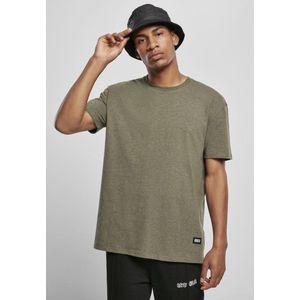 Urban Classics - Oversize Melange Heren T-shirt - Groen