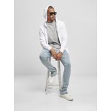 Urban Classics - Basic Terry Vest met capuchon - Wit