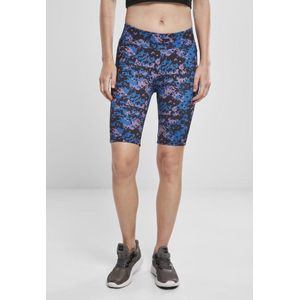 Urban Classics - High Waist Camo Tech Korte cycle broek - Multicolours