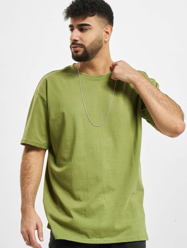 Urban Classics - Heavy Oversized Heren T-shirt Groen