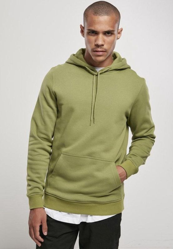 Hoodie - Groen - Biologisch Katoen - Met Capuchon en Kangoeroezak