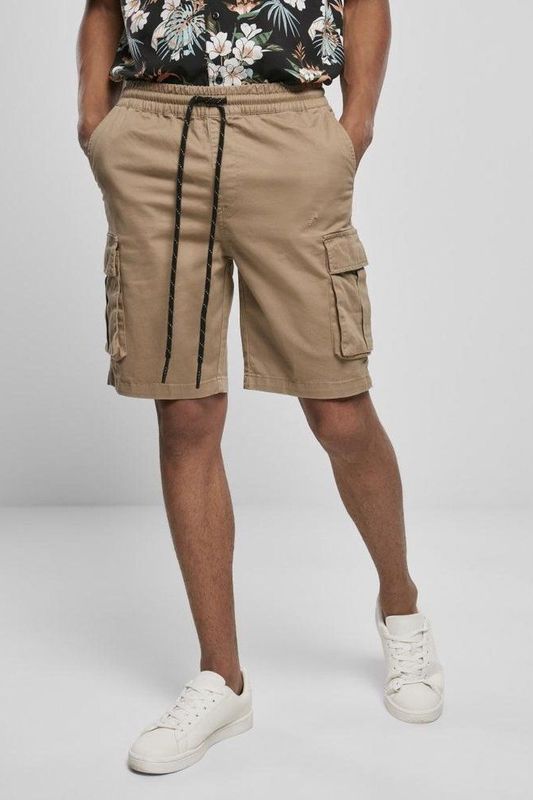 Urban Classics - Cargo Shorts - Groen - Stretch Twill - Cargozakken