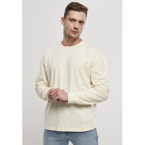 Urban Classics - Organic Cotton Short Curved Oversized Longsleeve shirt - Creme
