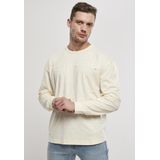 Urban Classics - Organic Cotton Short Curved Oversized Longsleeve shirt - Creme